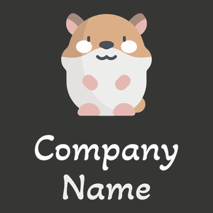 Hamster logo on a Zeus background - Tiere & Haustiere