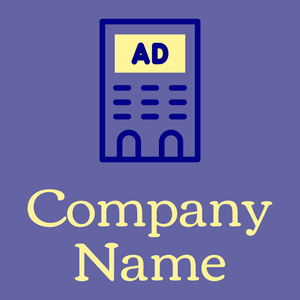 Ad logo on a Scampi background - Negócios & Consultoria