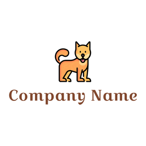 Black Dog on a White background - Animales & Animales de compañía