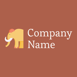 Mammoth logo on a Crail background - Animali & Cuccioli