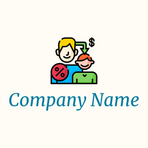 Taxes logo on a Floral White background - Entreprise & Consultant