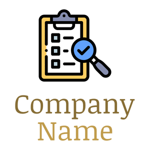 Inventory logo on a White background - Abstrait