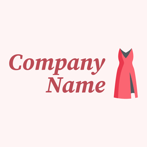 Dress logo on a Snow background - Moda & Bellezza
