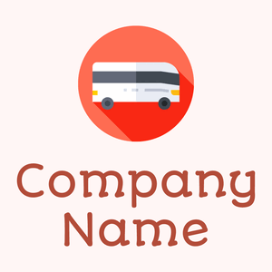 Tomato Bus on a Snow background - Business & Consulting
