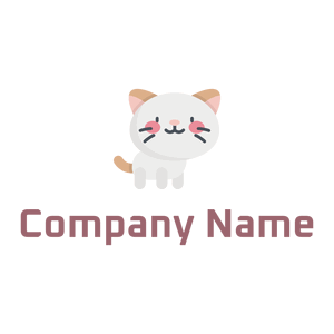 Snow Drift Cat on a White background - Animali & Cuccioli