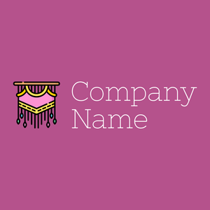Macrame logo on a Royal Heath background - Arte & Intrattenimento