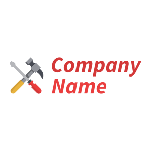 Tools and utensils logo on a White background - Costruzioni & Strumenti