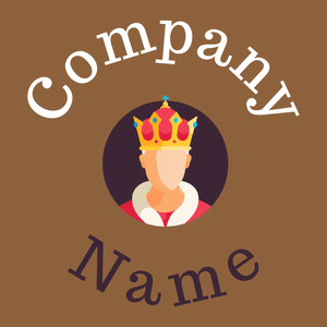 King logo on a Rope background - Politics