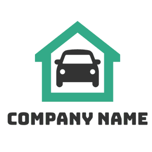 Car logo in a green house - Limpieza & Mantenimiento