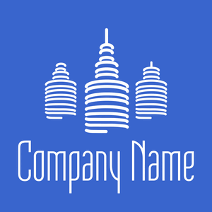 Logo with three skyscrapers - Arquitectura