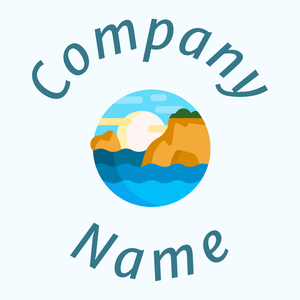 Cliff logo on a Alice Blue background - Ecologia & Ambiente