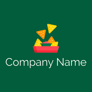 Nachos logo on a Watercourse background - Alimentos & Bebidas