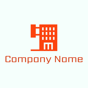 Motel logo on a Mint Cream background - Viagens & Hotel