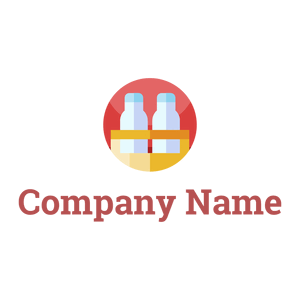 Milk box logo on a White background - Agricultura