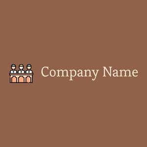 Jury logo on a Dark Tan background - Handel & Beratung