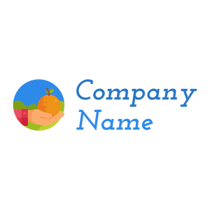 Orange logo on a White background - Alimentos & Bebidas