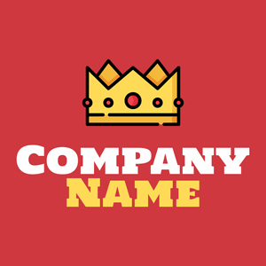 Crown logo on a Persian Red background - Mode & Beauté