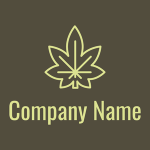Hemp logo on a Panda background - Medical & Farmacia