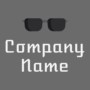 Sunglasses on a Dim Gray background - Abstrakt