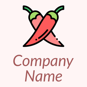 Chili on a Snow background - Nourriture & Boisson
