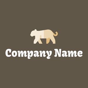 Cougar logo on a Judge Grey background - Animais e Pets