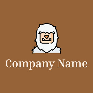 Yeti logo on a McKenzie background - Abstract