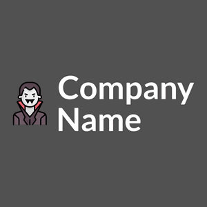 Vampire logo on a Mortar background - Abstracto