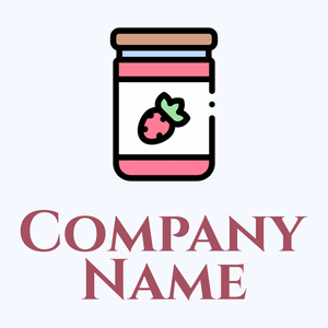 Jam logo on a Alice Blue background - Alimentos & Bebidas