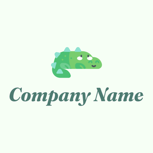 kids Crocodile on a Honeydew background - Tiere & Haustiere