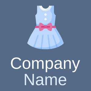 Lavender Blue Dress on a Kashmir Blue background - Mode & Beauté