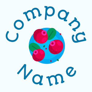 Cranberry logo on a Azure background - Agricoltura