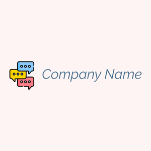 Chatting logo on a Snow background - Entreprise & Consultant