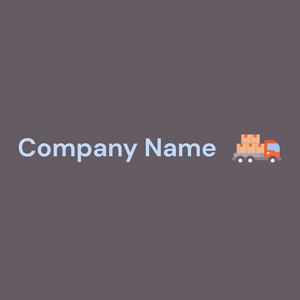 Delivery truck logo on a Salt Box background - Business & Consulting