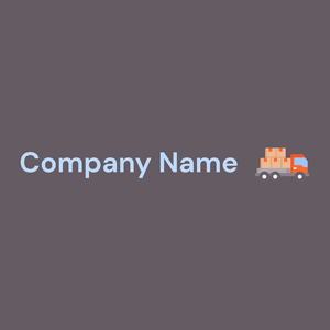 Delivery truck logo on a Salt Box background - Zakelijk & Consulting