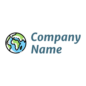 Planet earth logo on a White background - Medio ambiente & Ecología