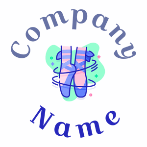 Persian Blue Ballerina on a White background - Entretenimento & Artes