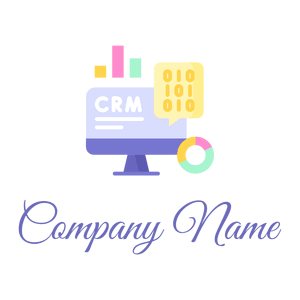 CRM logo on a White background - Empresa & Consultantes