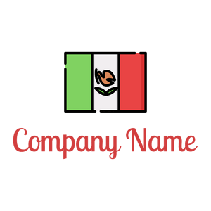 Mexico logo on a White background - Abstracto