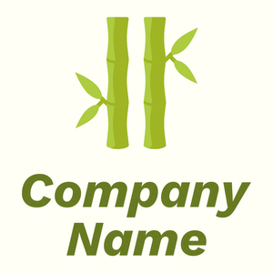 Bamboo logo on a Ivory background - Meio ambiente