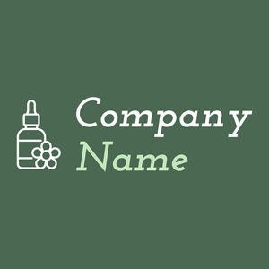 Essential oil on a Mineral Green background - Venta al detalle