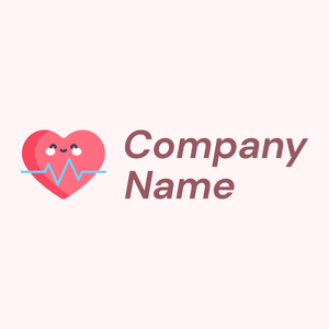 Red Heart Logo with blue line - Medizin & Pharmazeutik