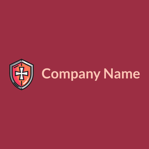 Shield logo on a Lipstick background - Entreprise & Consultant