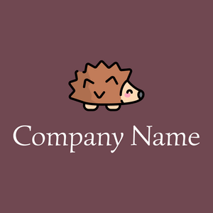 Hedgehog logo on a Finn background - Animales & Animales de compañía