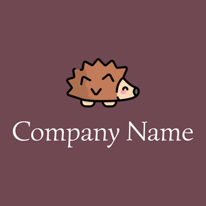 Hedgehog logo on a Finn background - Tiere & Haustiere