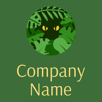 Creature logo on a Green House background - Umwelt & Natur