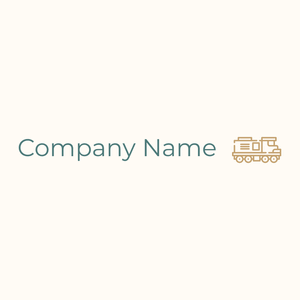 Train logo on a Floral White background - Autos & Fahrzeuge