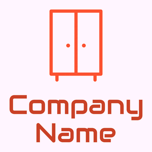 Closet logo on a Lavender Blush background - Moda & Belleza