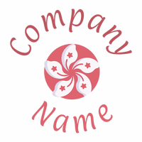 Hong kong logo on a White background - Politics