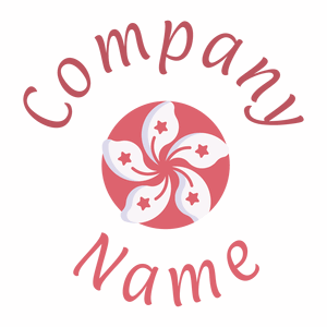 Hong kong logo on a White background - Politiek