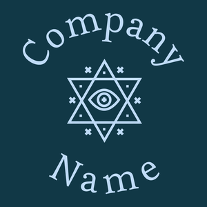 Esoteric logo on a Cyprus background - Abstracto